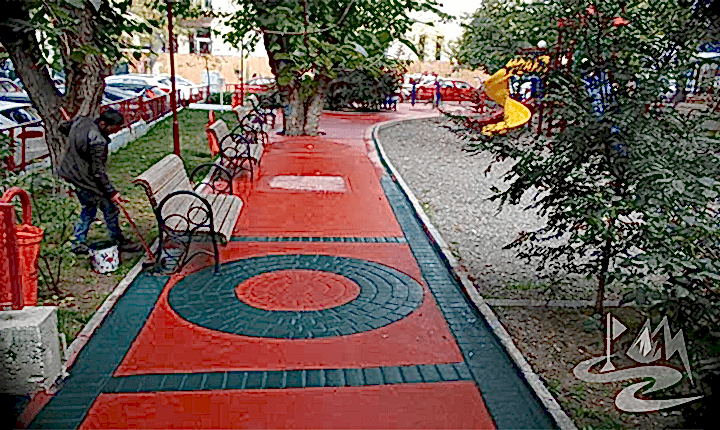 Renkli ( Desenli ) Asfalt 1